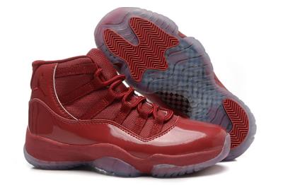 Cheap Air Jordan 11 DARK RED WOMEN'S wholesale No. 291